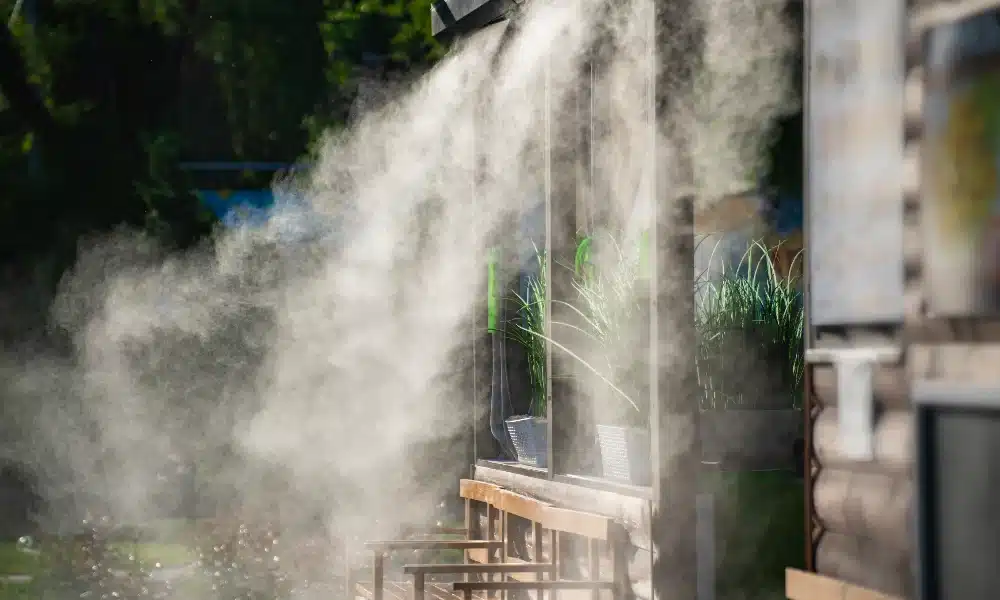 greenhouse misting system
